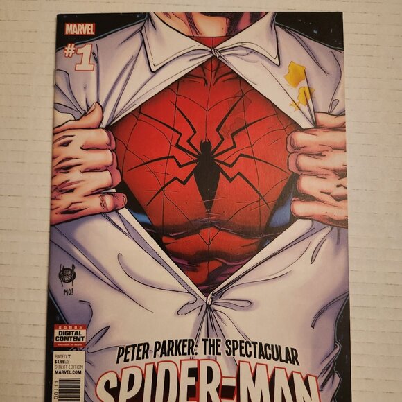 Peter Parker: Spectacular Spider-Man #1A (2017) Marvel Comics, 1st Teresa Parker - Picture 1 of 14